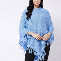 Modeve Women Casual Poncho for Winter