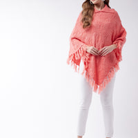 Modeve Women Casual Poncho for Winter