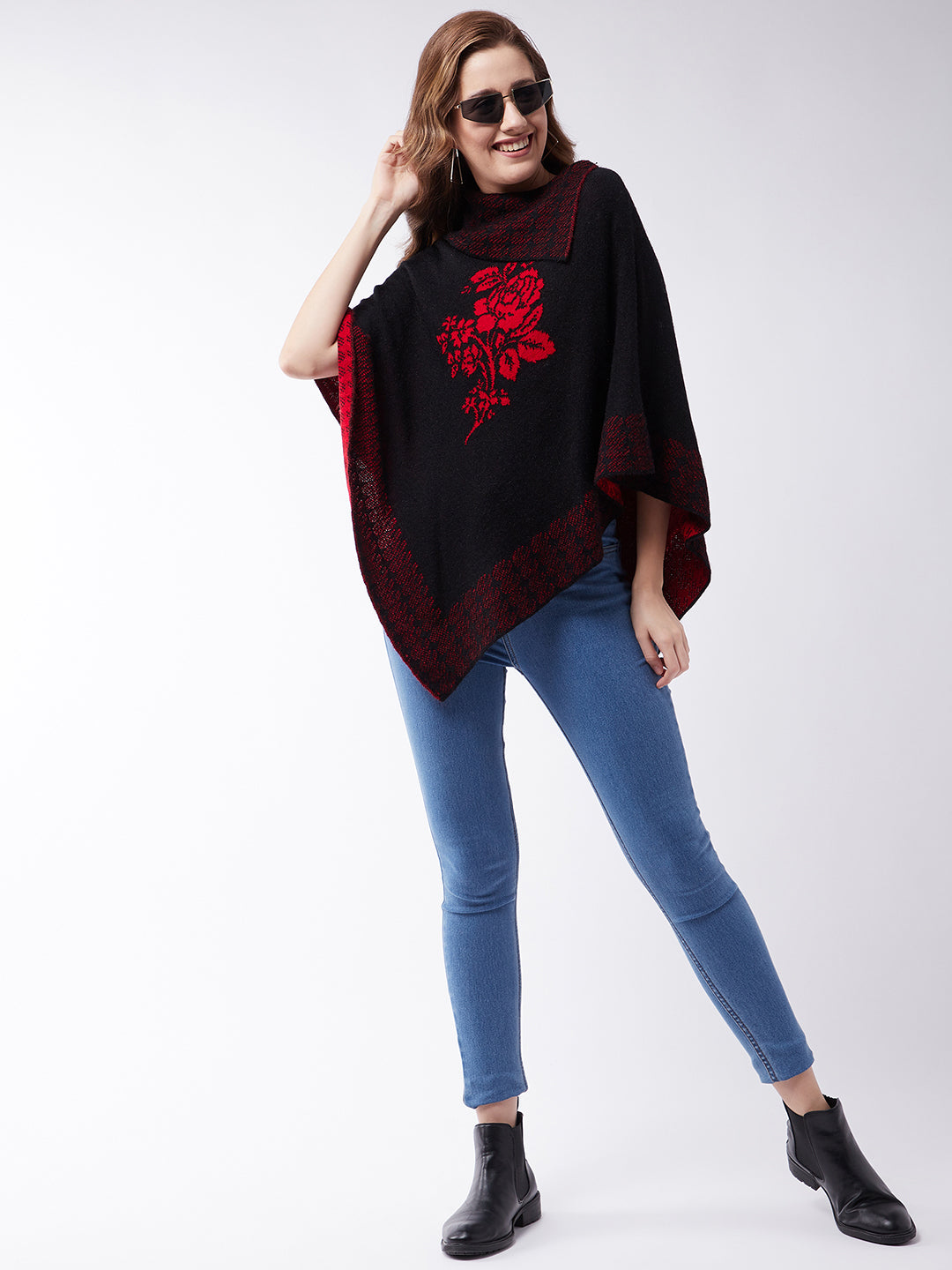 Modeve Women Poncho for Winter