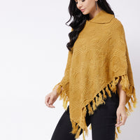 Modeve Women Casual Poncho for Winter