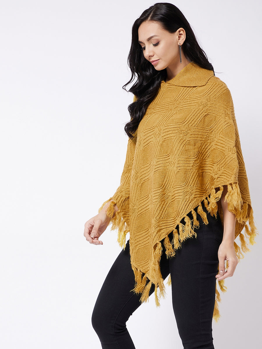 Modeve Women Casual Poncho for Winter