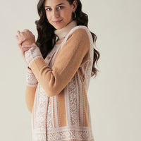 Rivza Women Ethnic Sweater for Winter