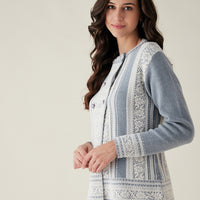 Rivza Women Ethnic Sweater for Winter