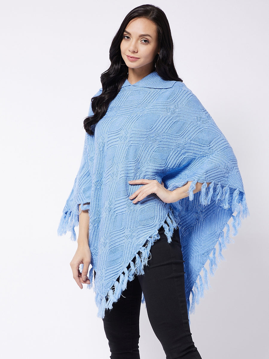 Modeve Women Casual Poncho for Winter