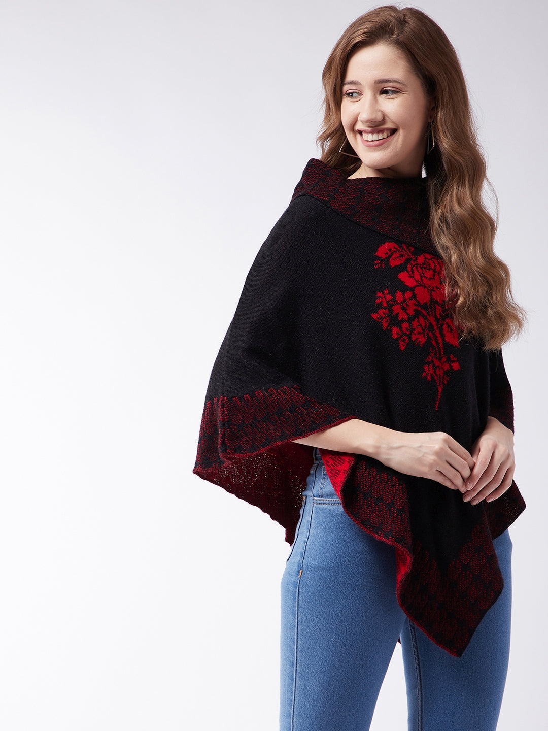 Modeve Women Poncho for Winter