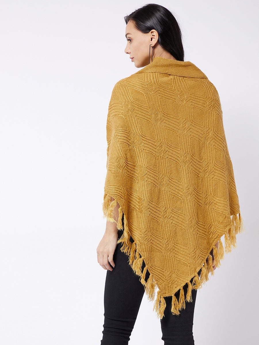 Modeve Women Casual Poncho for Winter