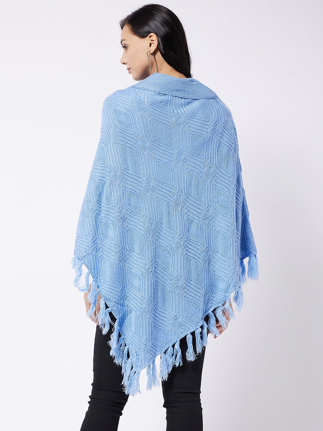 Modeve Women Casual Poncho for Winter