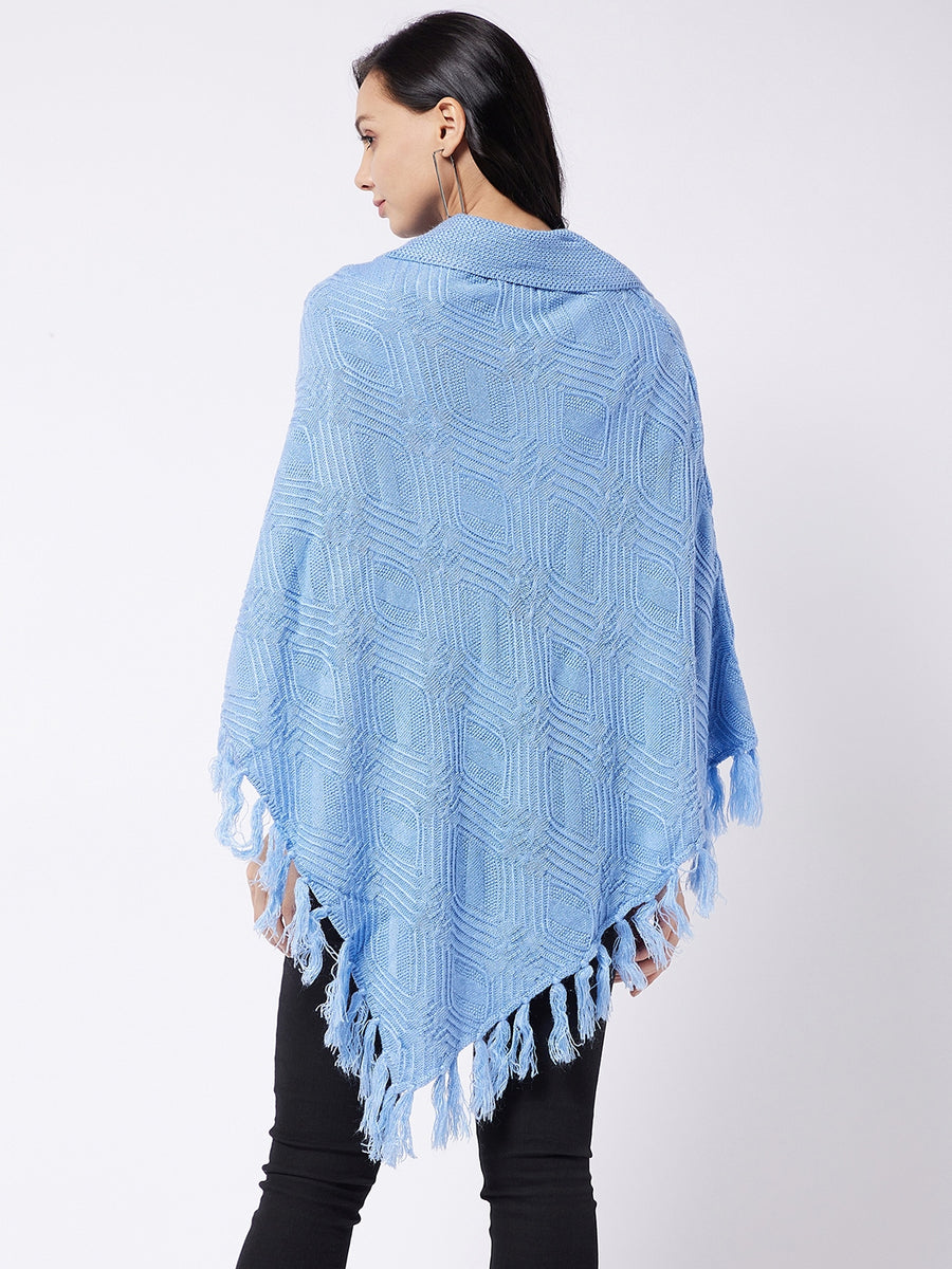 Modeve Women Casual Poncho for Winter