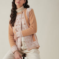 Rivza Women Ethnic Sweater for Winter