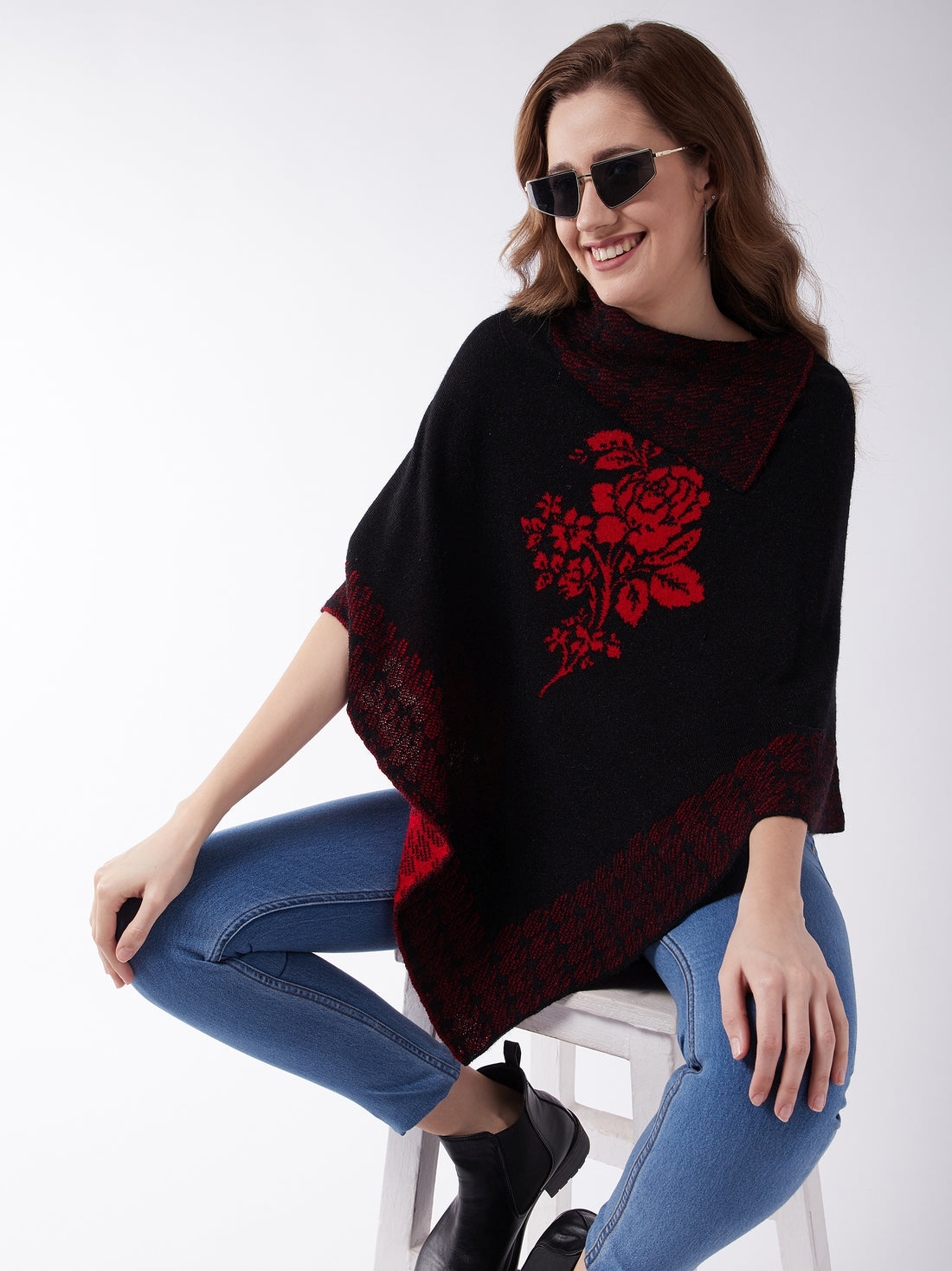 Modeve Women Poncho for Winter