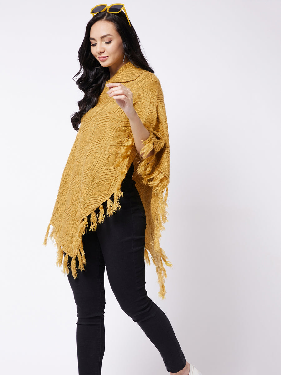 Modeve Women Casual Poncho for Winter