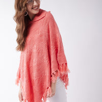 Modeve Women Casual Poncho for Winter